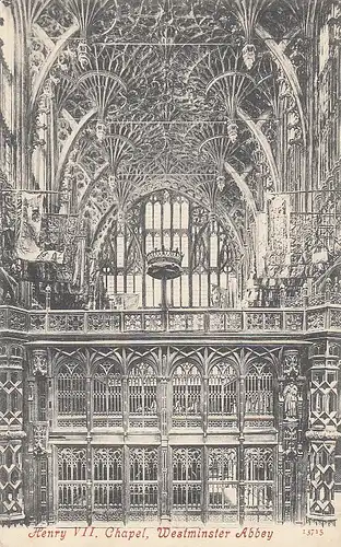 London Westminster Abbey, Henry VII. Chapel ngl D8383