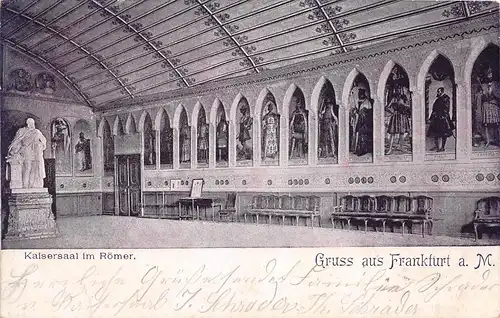 Frankfurt a. M. Kaisersaal im Römer gl1900 151.936