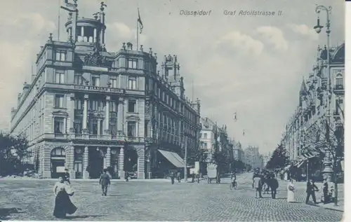 Düsseldorf - Hansa-Hotel, Graf Adolfstraße gl1909 219.785