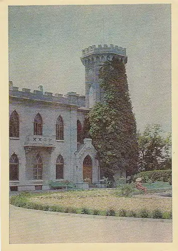 Krim Gaspra (?) rückseitig kyrillische Beschreibung ngl D8480