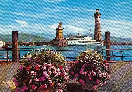 Lindau am Bodensee Hafeneinfahrt ngl D8522