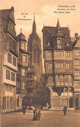 Frankfurt a. M. Domblick am Markt Der grosse Engel ngl 151.980