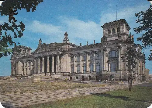 Berlin Reichstagsgebäude gl1980 D8536