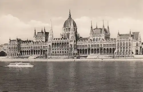 Budapest Das Parlament gl1962 D3049