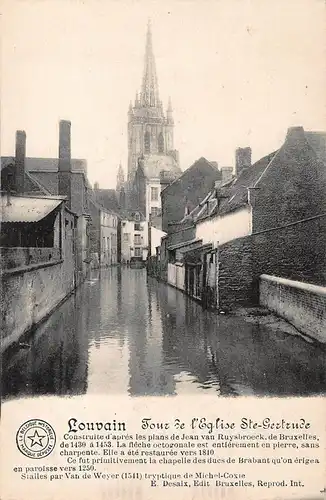 Louvain Tour de l'Eglise Ste-Gertrude ngl 149.565