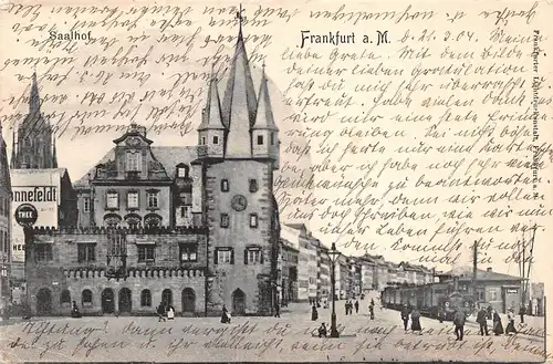 Frankfurt a. M. Saalhof gl1904 152.022