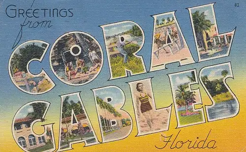 Greetings from Coral Gables, Florida gl1948 D2012