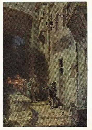 CARL SPITZWEG Die Scharwache ngl D6864