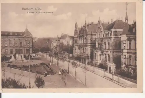 Bochum i. W. Kaiser Wilhelm-Straße feldpgl1918 221.084