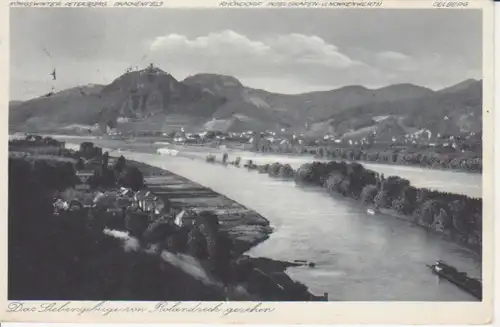 Rolandseck am Rhein und Siebengebirge gl1935 220.390
