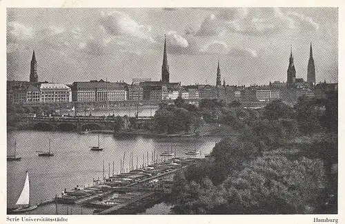 Hamburg, Teilansicht ngl D8860