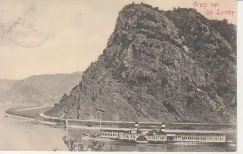 Loreley bei St. Goarshausen gl1907 219.428