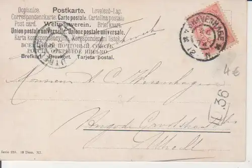 Künstlerkarte gl1904 222.189