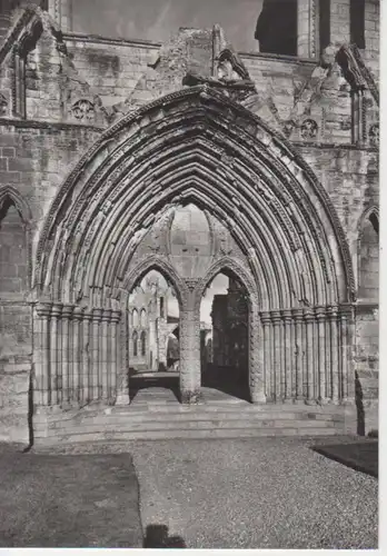 Elgin Cathedral - The great west portal ngl 223.506