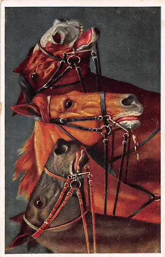 Tiere: Edle Pferde Gemälde von Anton Koch ngl 150.773