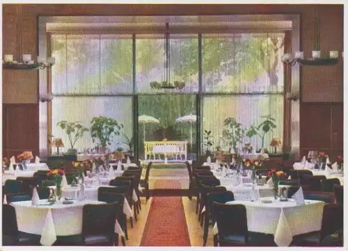 Düsseldorf Hotel Zweibrücker Hof Speisesaal ngl 219.897