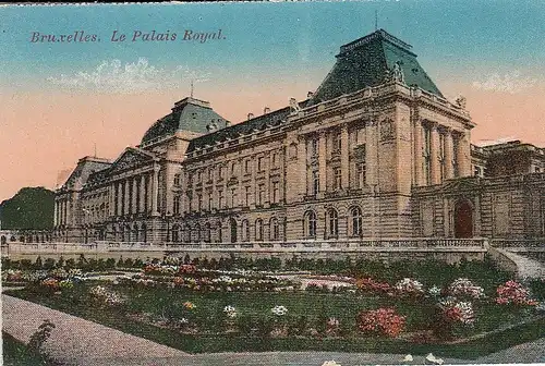 Bruxelles Le Palais Royal ngl D2538