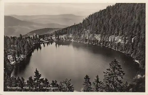 Mummelsee im Schwarzwald Panorama gl1933 D3201