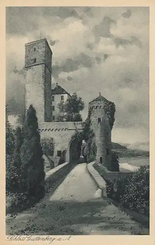 Neckarmühlbach Schloss Guttenberg ngl D3211