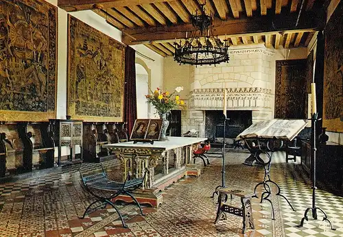 Langeais (I.-et L.) Le Chatéau Le Grand Salon ngl D7259