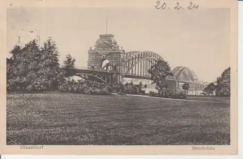 Düsseldorf Rheinbrücke gl1924 219.914