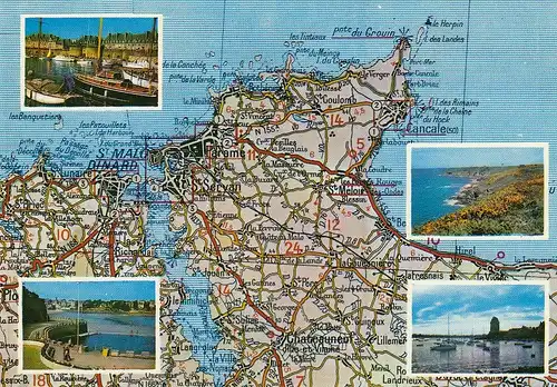 Saint-Malo, La Pointe de Grouin et Saint-Servan ngl D2232