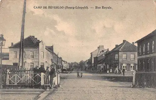 Beverloo Bourg-Léopold-Camp Rue Royale feldpgl1915 149.431