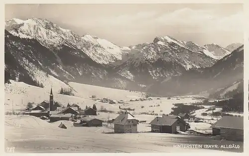 Hinterstein bei Hindelang im Allgäu, ngl D2307