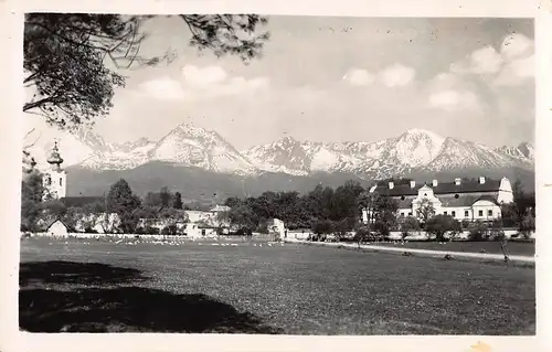 Vysoké Tatry Výhlad na Tatry z Batizovce / Hohe Tatra v. Batizovce ngl 149.804