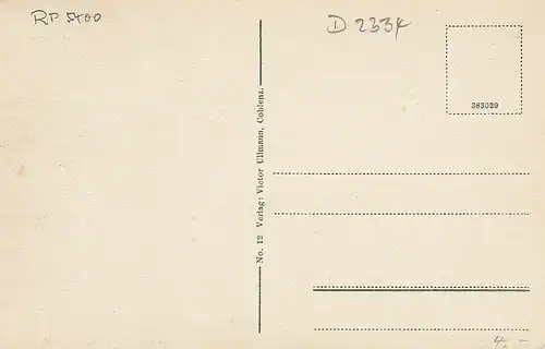 Stolzenfels am Rhein Mehrbildkarte mit Gedicht ngl D2334