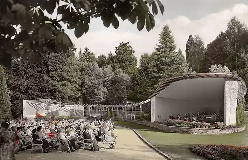 Bad Wildungen Konzertpavillon im Kurpark ngl D3250