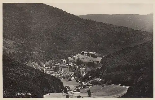 Herrenalb Schwarzwald Panorama ngl D3179