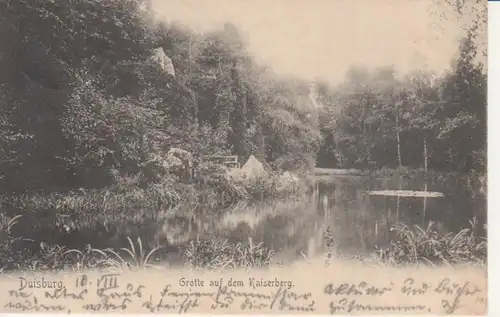 Duisburg Grotte auf dem Kaiserberg gl1905 219.926