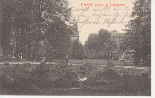 Crefeld Partie im Stadtgarten gl1912 219.959