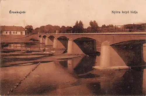 Érsekujvár Nyitra folyó hidja ngl 149.822