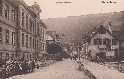 Neuenbürg a. Enz Bahnhofstrasse ngl D6368