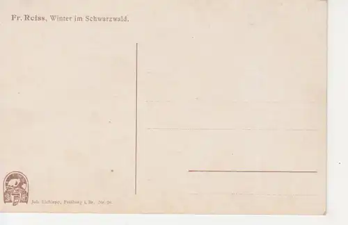 Fr. Reiss - Winter im Schwarzwald Nr.20 ngl 219.682