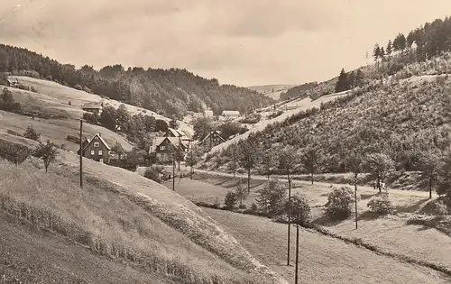 Einsiedel i.Thür. Teilansicht gl1966 D3278