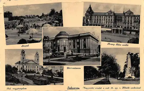 Debrecen Mehrbildkarte Teilansichten gl19? 149.860