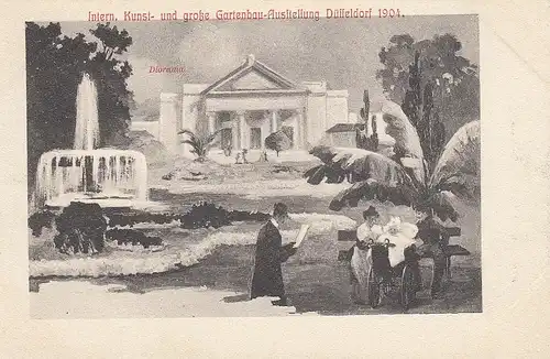 Düsseldorf Int.Kunst-.u.Gartenbau-Ausst. 1904 ngl D3349