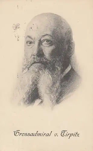 Alfred von Tirpitz, Großadmiral gl1915 D2381