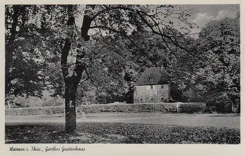 Weimar i.Thür. Goethe's Gartenhaus ngl D2991