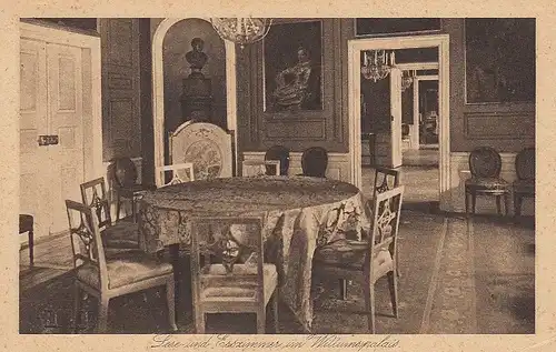 Weimar Wittumspalais Lese- u. Esszimmer ngl D3283