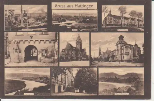 Hattingen-Ruhr Mehrbildkarte ngl 220.031