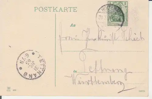 Kiel-Holtenau Landungsbrücke und Kaiser Wilhelm-Denkmal gl1905 220.340