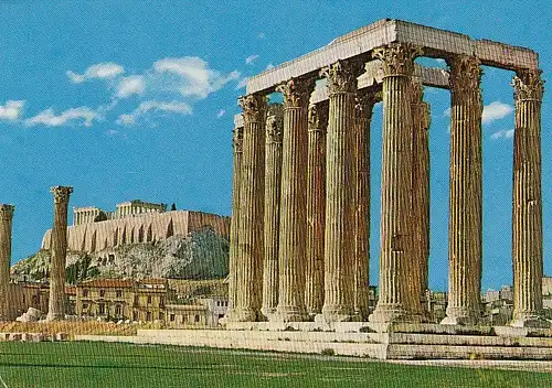 Athen Jupiter Tempel ngl D7627