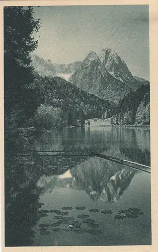 Riessersee bei Garmisch-Partenkirchen ngl D6551