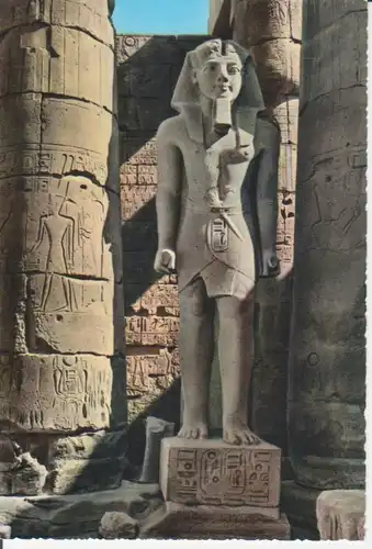 Ägypten: Luxor - Statue of Ramses II ngl 222.465