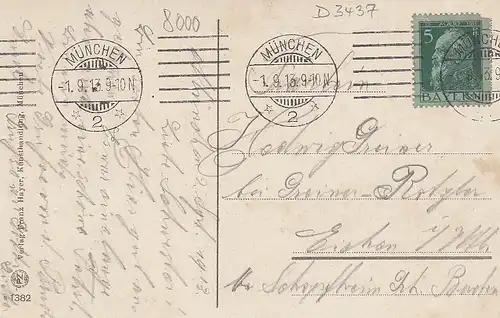 München Karlsplatz-Rondell gl1913 D3437