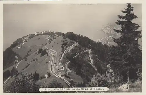 Caux, Montreux vu du Crét d'Ybau ngl D3939